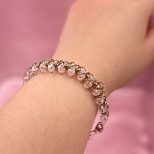 Elegant Crystal Beaded Bracelet